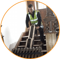 Specialist stair climbing services.